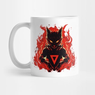 Demon Cat Mug